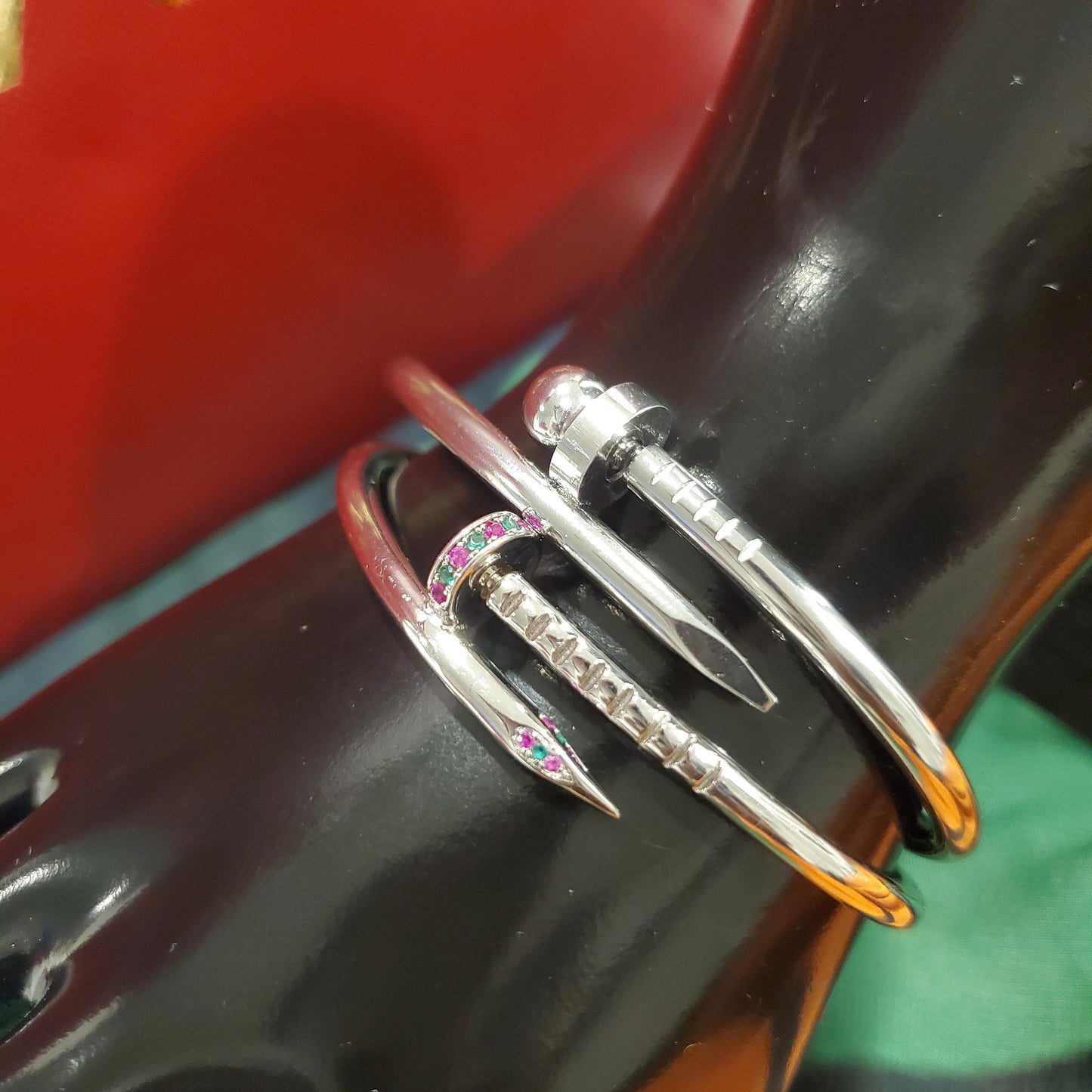 AKA Inspired Nail Bracelet