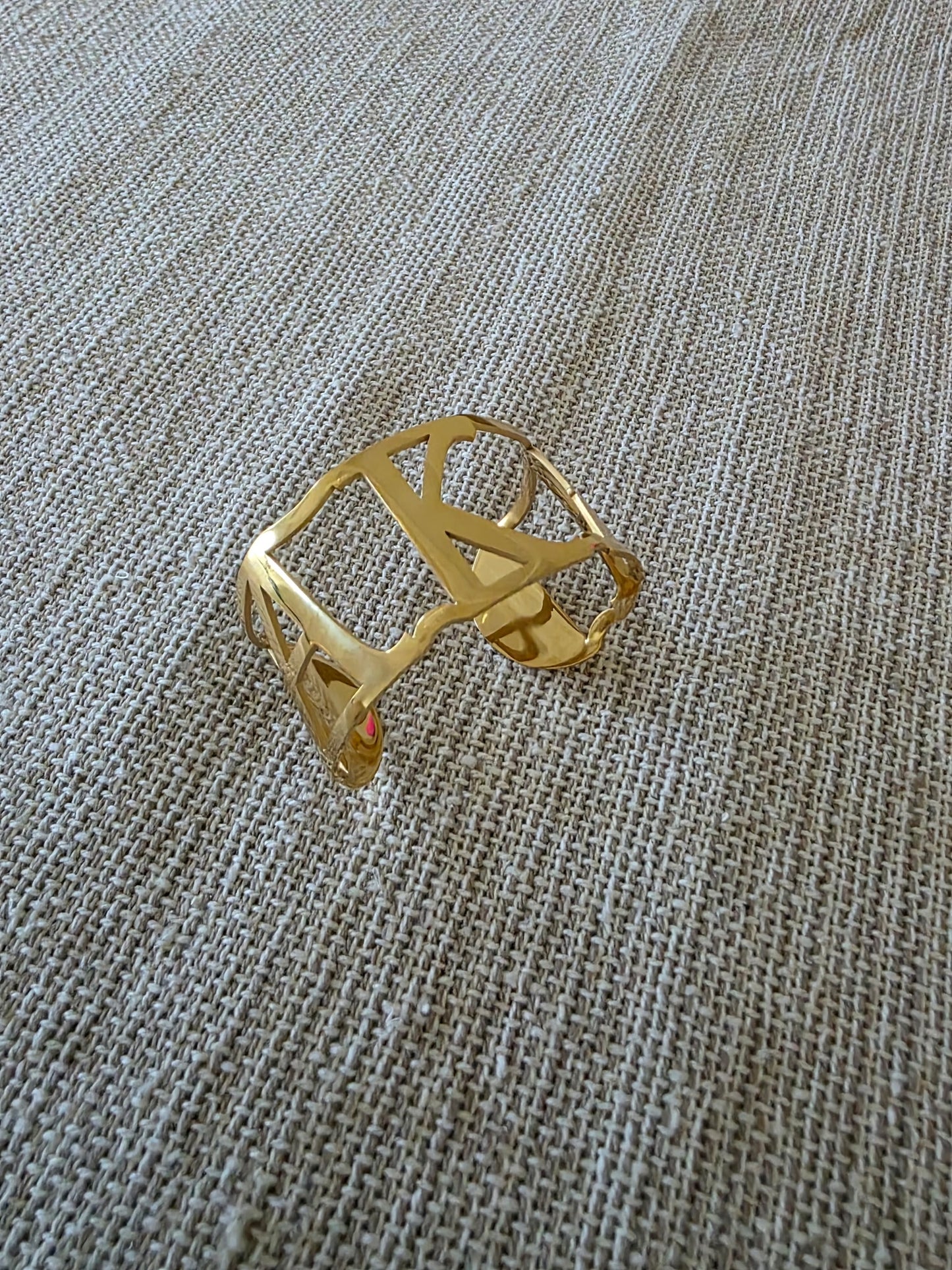 AKA Wide Cuff Bracelet