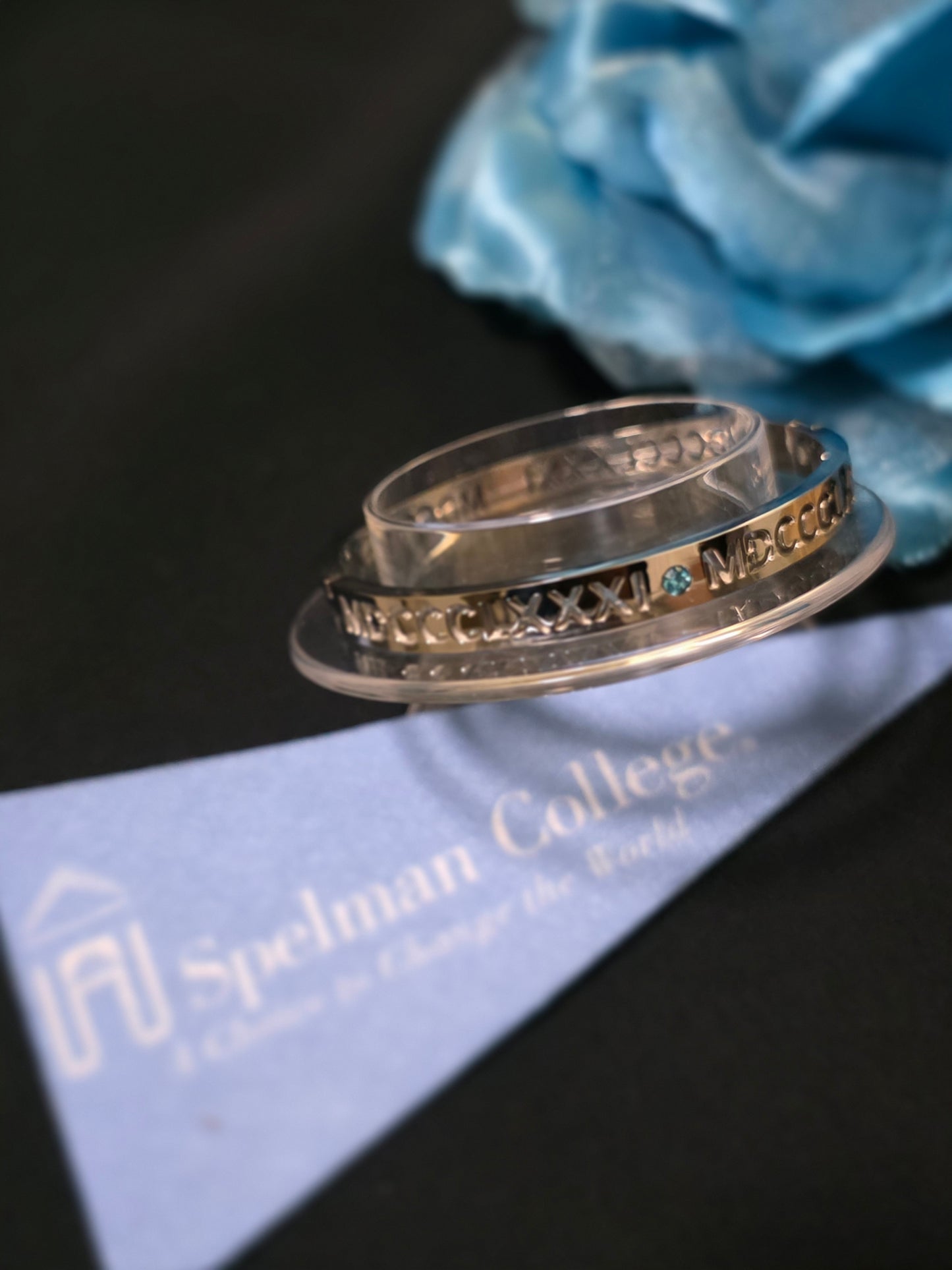 Spelman ROMAN numeral bangle