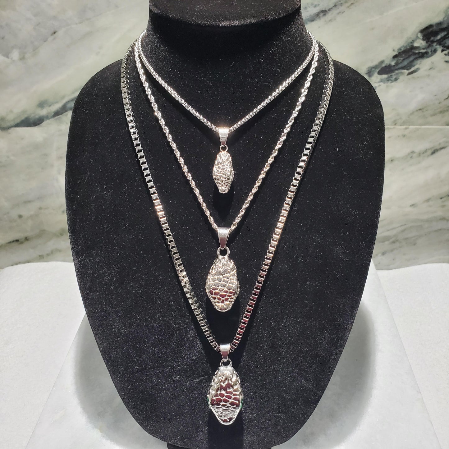 FAMU Large Snake Head Necklace