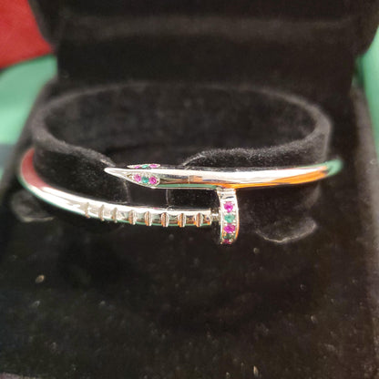 AKA Inspired Nail Bracelet