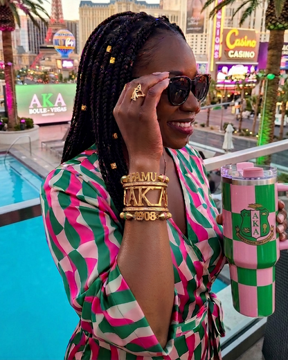 AKA Wide Cuff Bracelet