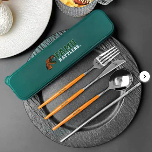 FAMU Flatware (Orange Handle)