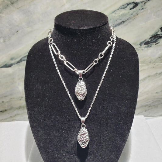 FAMU Medium Snake Head Necklace