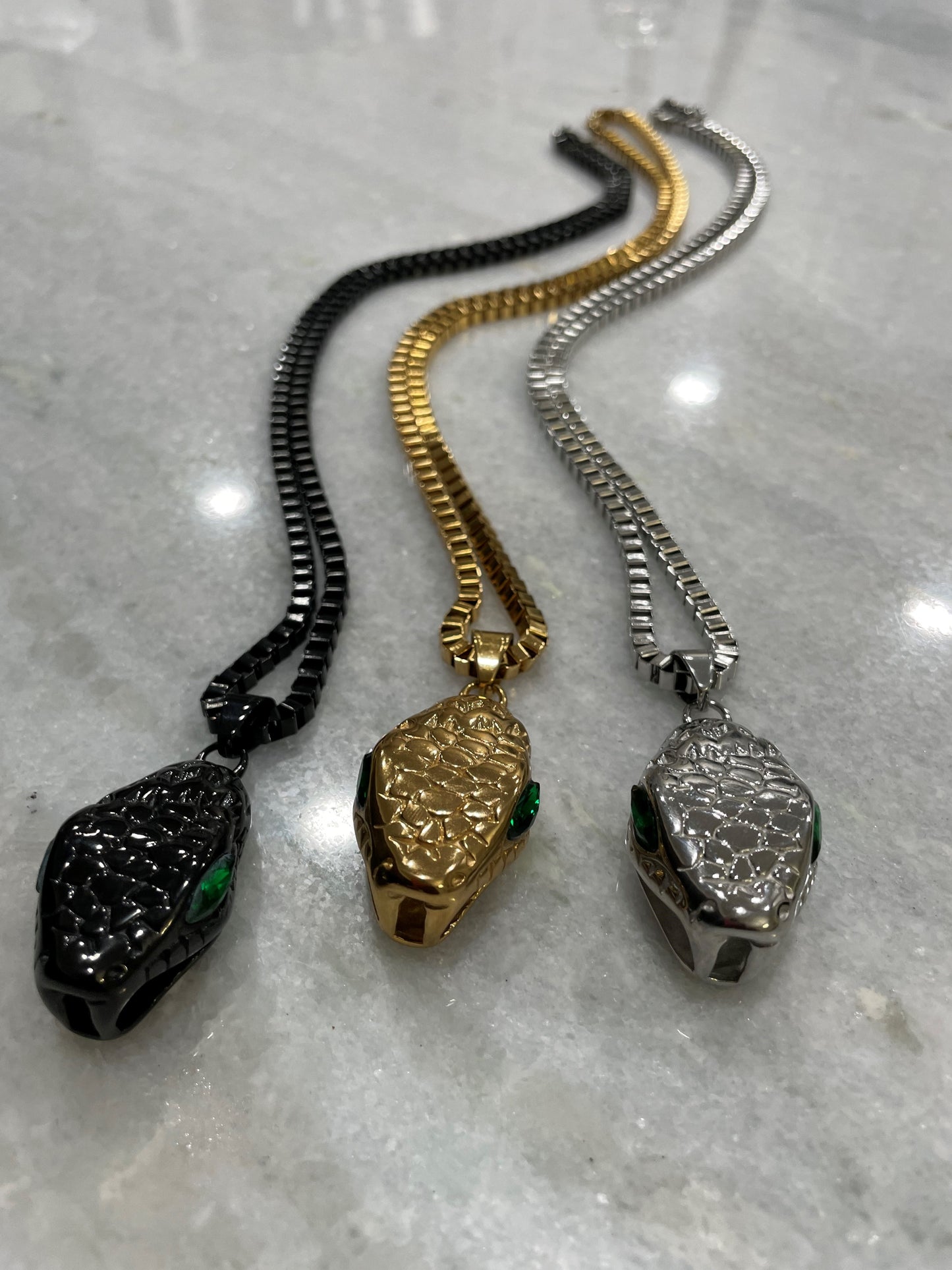 FAMU Medium Snake Head Necklace
